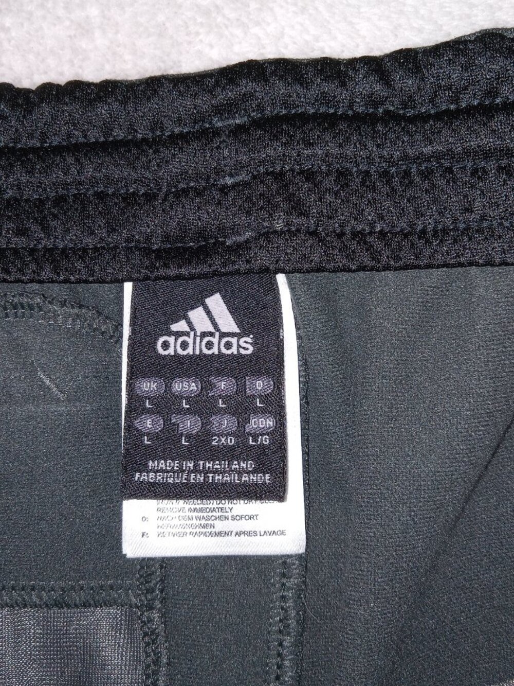 Vintage Y2K Adidas Track Pants Mens L Red Gray 3 Stripe 2 Pair Bundle - Picture 10 of 13